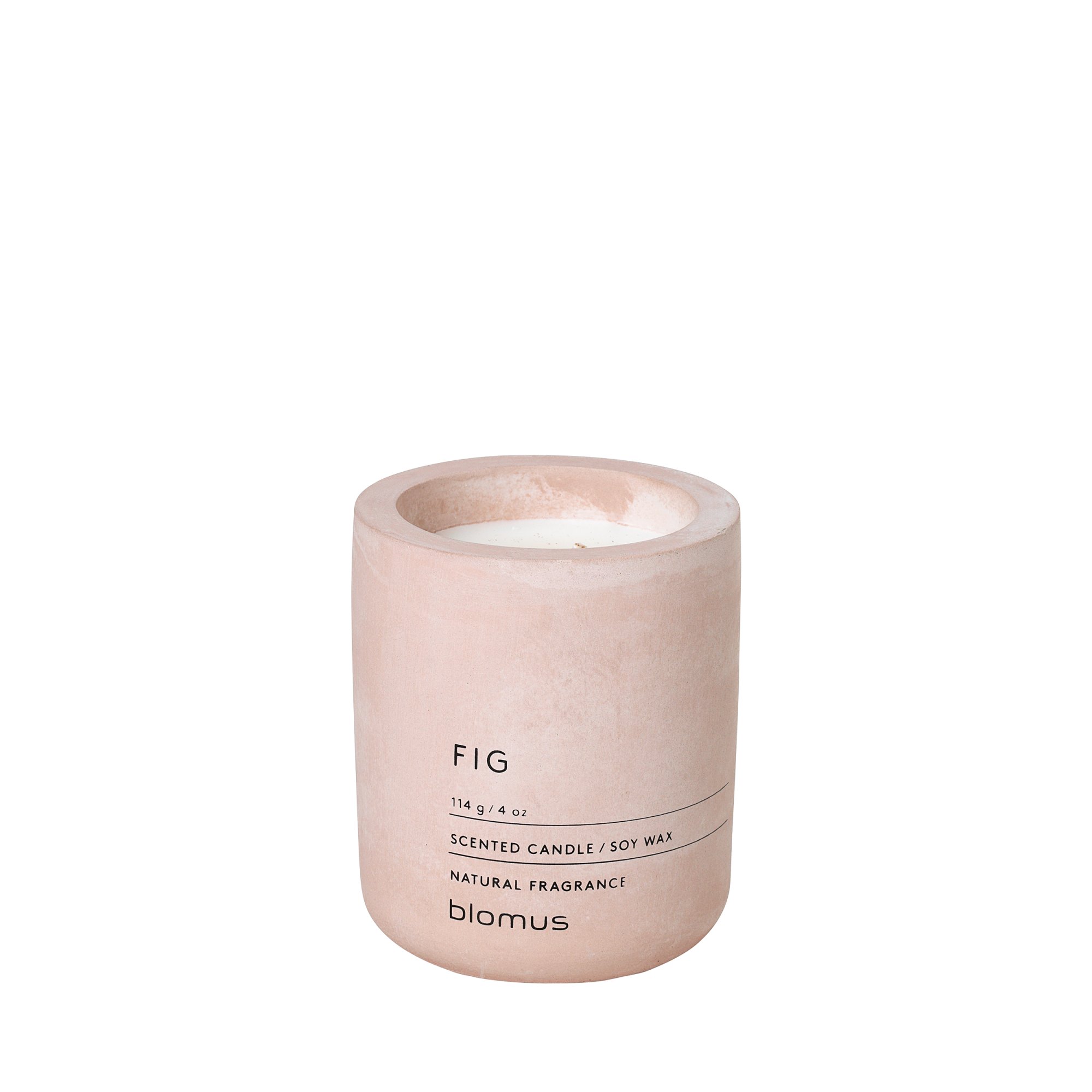Scented candle cm - Ø (65650) Fig -FRAGA- Rose Fragrance Dust 6,5