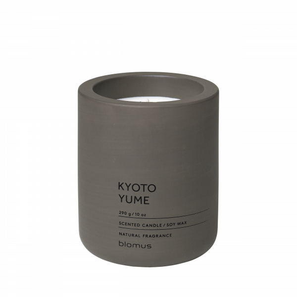 Duftkerze -FRAGA- Farbe: Tarmac - Duft: Kyoto Yume Ø 9 cm (65953)