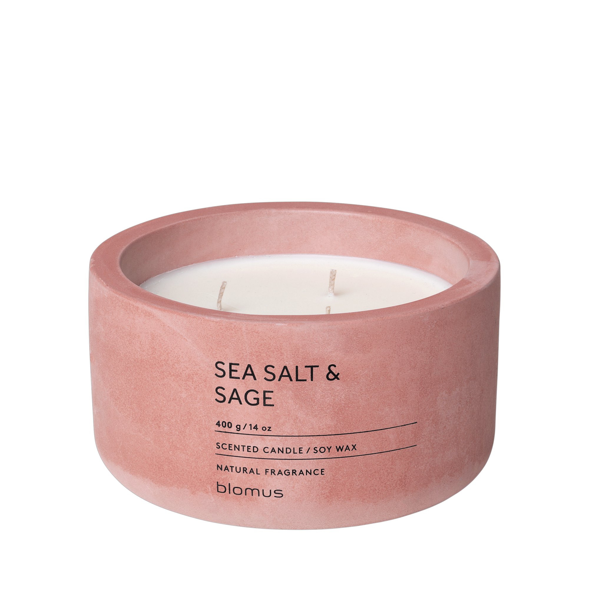 (65956) 13 cm Sage -FRAGA- Duftkerze Ø Rose & Sea Withered Salt Duft: Farbe: -