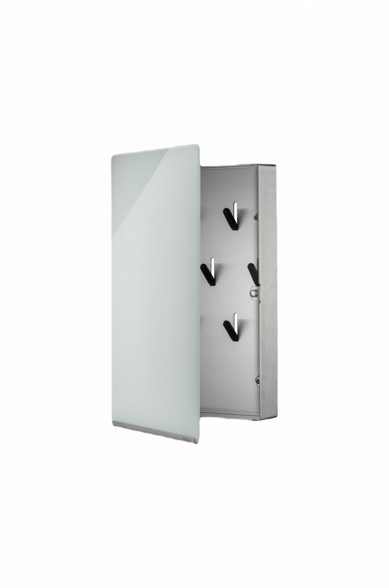 Schlüsselkasten/GlasMagnettafel -VELIO- White 30 x 20 cm Hochformat (65370)