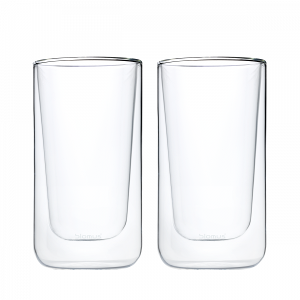 Nero Double Wall Espresso Glass 2-Pcs - Blomus @ RoyalDesign